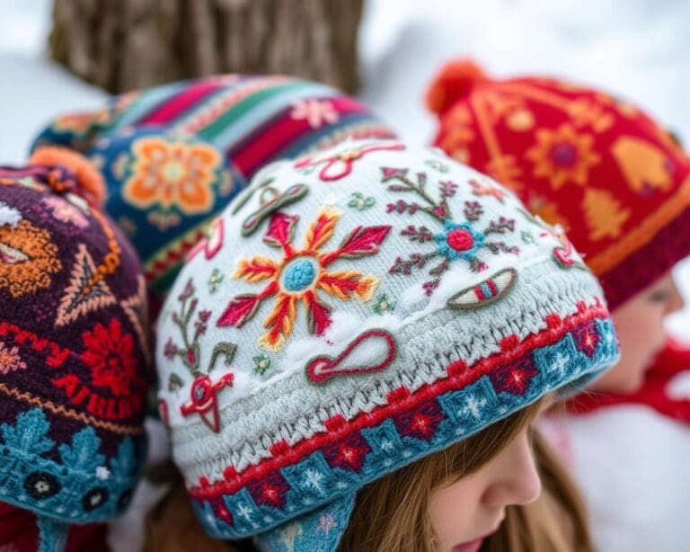 Mützen mit Stickereien: Individualität für den Winter
