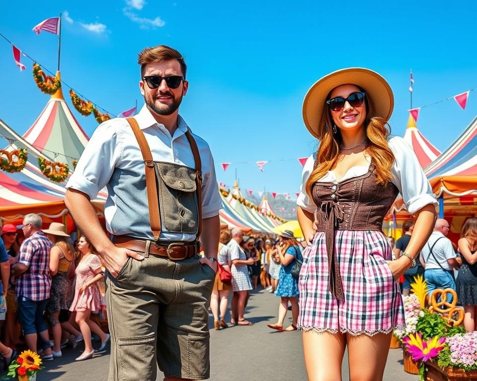 Oktoberfest und Lederhosen-Trends