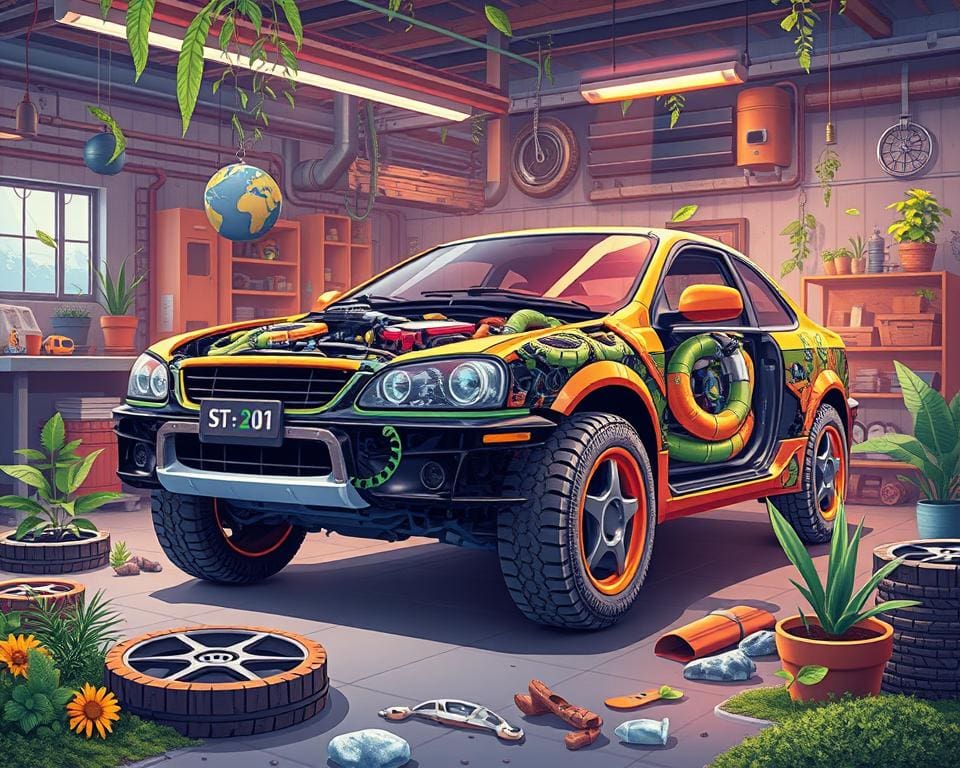 Ressourcenschonung durch Upcycling in der Automobilindustrie