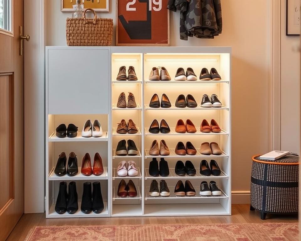 Schuhregale von Tchibo