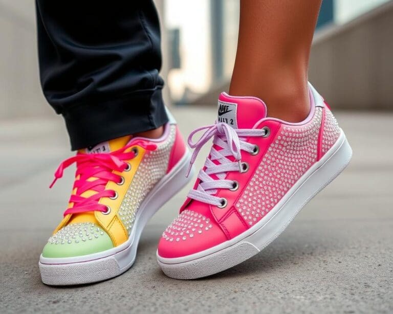 Sneakers mit Strass: Funkelnde Highlights für den Alltag