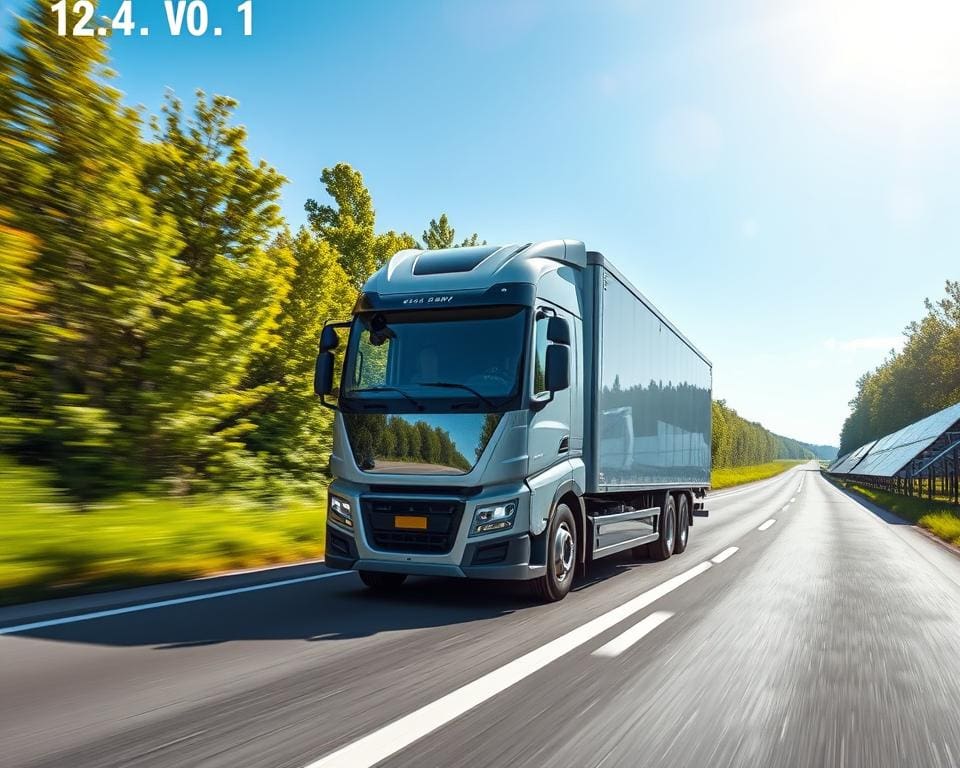 Solarbetriebene Elektro-Lkw: Effizienz für die Logistik