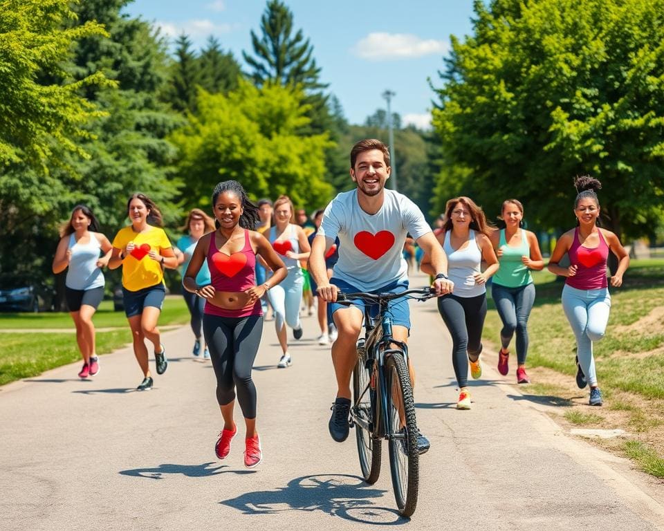 Sport für das Herz