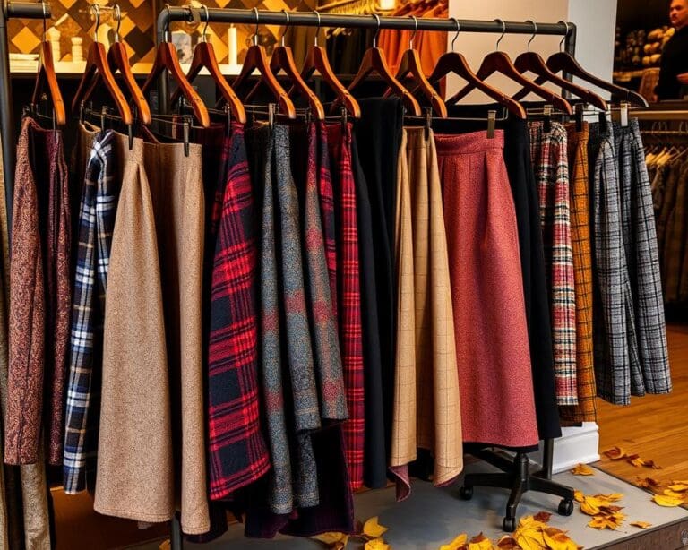 Tweed-Röcke: Der Alleskönner für den Herbst