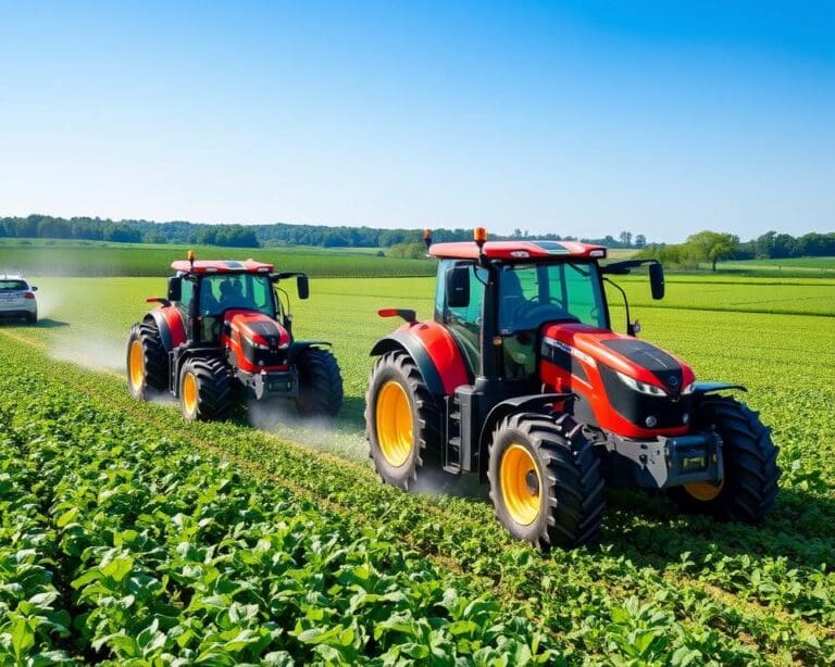 Wasserstoffbetriebene Traktoren für Landwirtschaft ohne Emissionen
