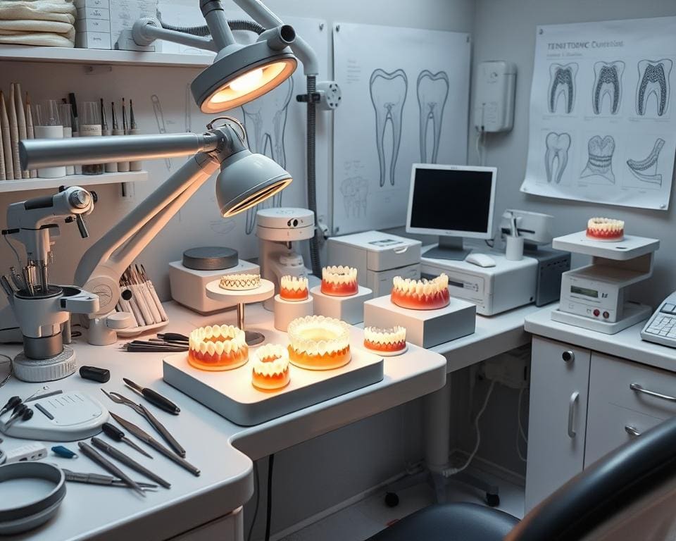 Zahntechniker Präzision Ästhetik Zahnersatz