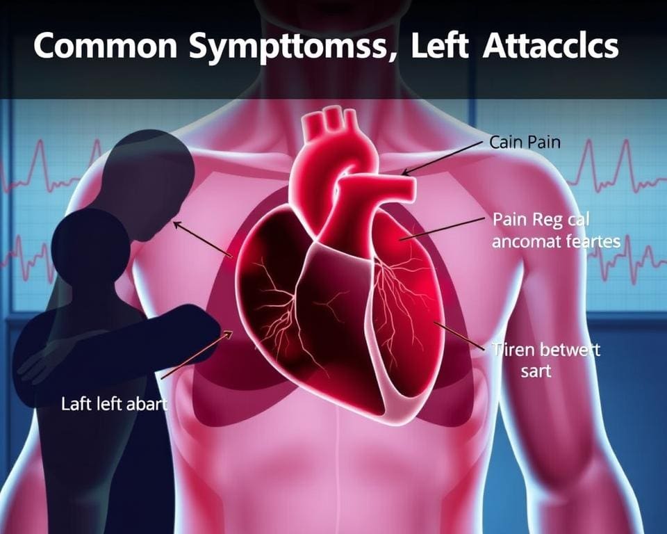 häufige Anzeichen Herzinfarkt