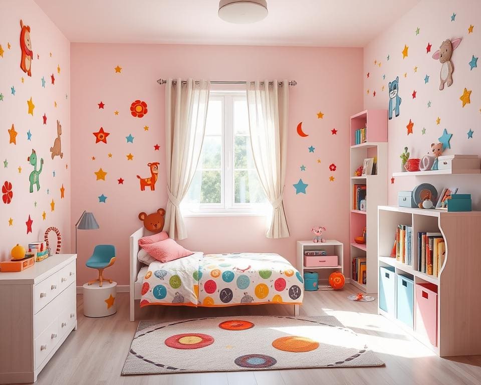 kinderzimmer wandgestaltung
