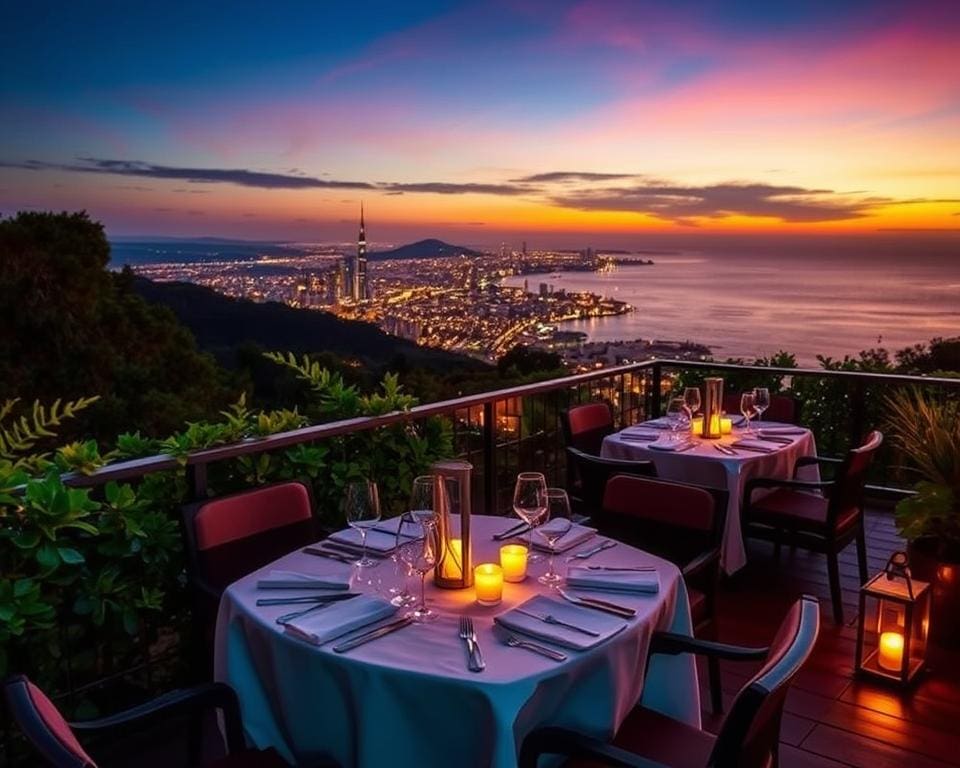 romantische Restaurants mit Aussicht