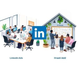 Agentur vs. Inhouse: Wer macht bessere LinkedIn Ads?