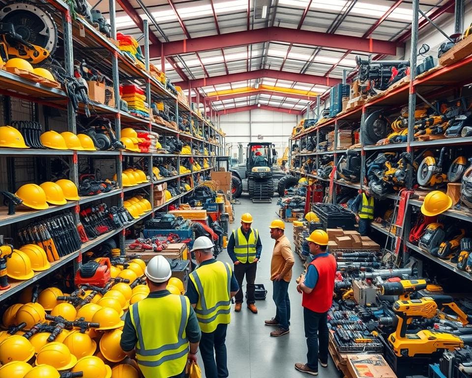 Baumaschinenzubehör-Großhandel: Werkzeuge für den Bau