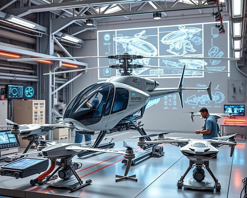 KI Technologien in der Helikopterkonstruktion