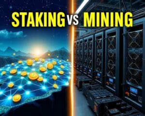 Krypto-Staking vs. Mining: Die Vor- und Nachteile im Vergleich