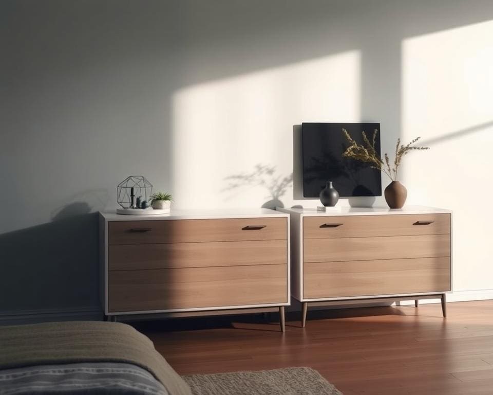 Schlafzimmer-Kommoden von Kettnaker: Minimalistische Eleganz