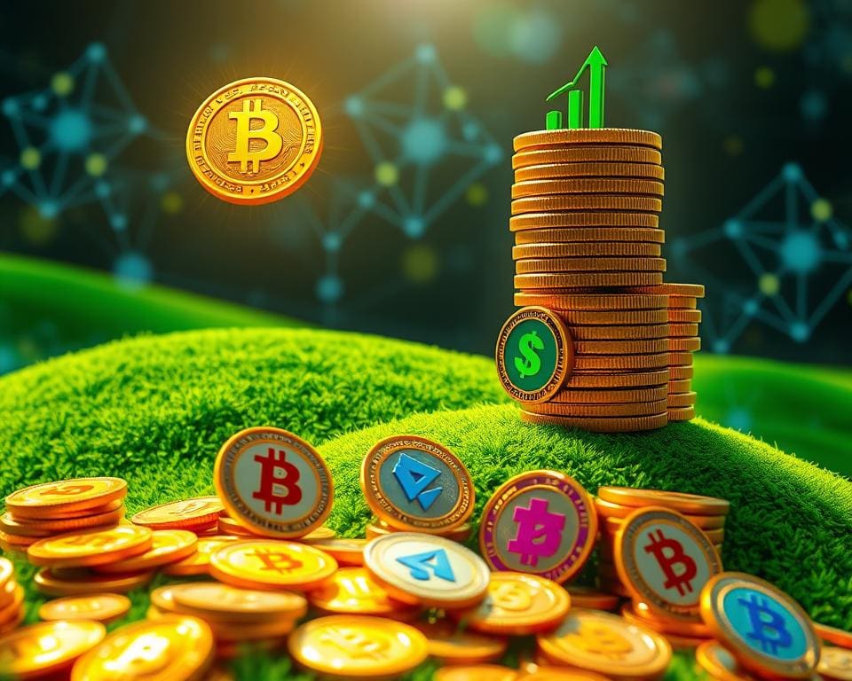 Staking Coins für passives Einkommen Krypto