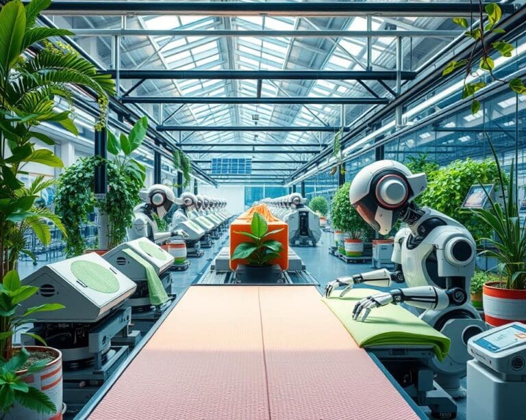 Wie optimiert AI die Textilproduktion nachhaltig 2025?