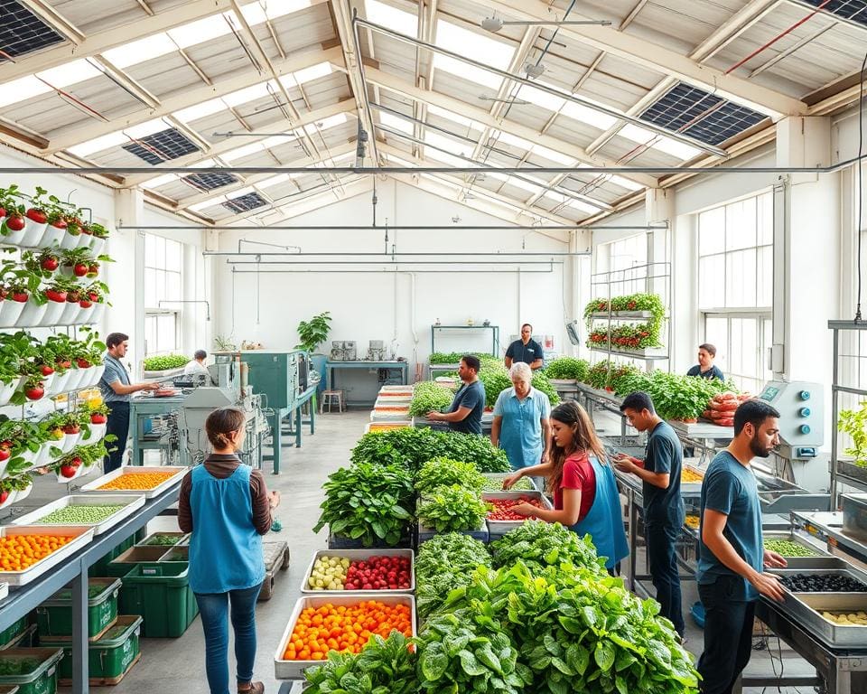 Nachhaltigkeit in der Lebensmittelverarbeitung