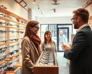 Perfekte Brille finden? Optikhaus Drießlein berät Sie gern!