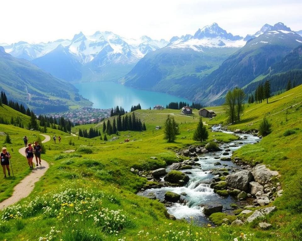 Sport und Erholung in der Natur rund um Ernen