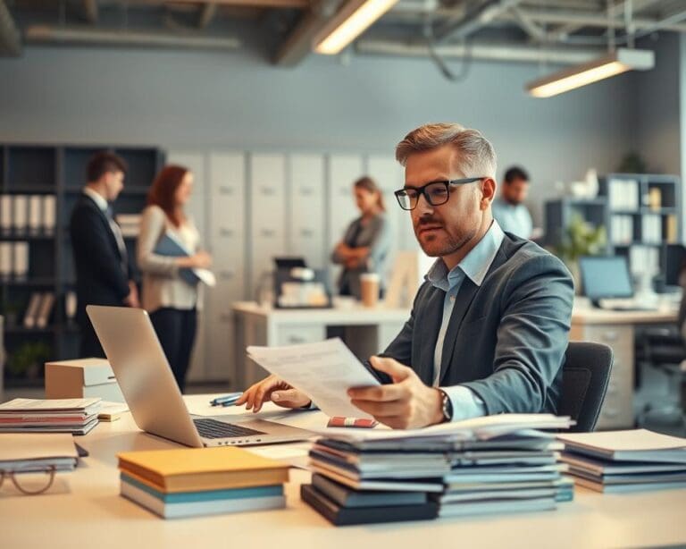 Was sind Aufgaben eines Leiters Büroorganisation?