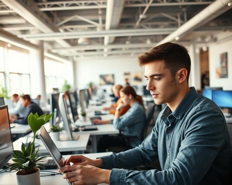 Wie bleibt man im Großraumbüro konzentriert?