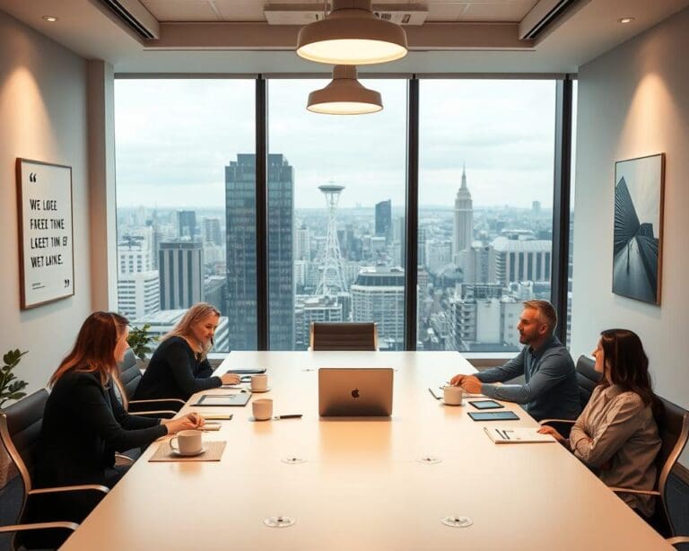 Wie plant man Mitarbeitergespräche im Büro?