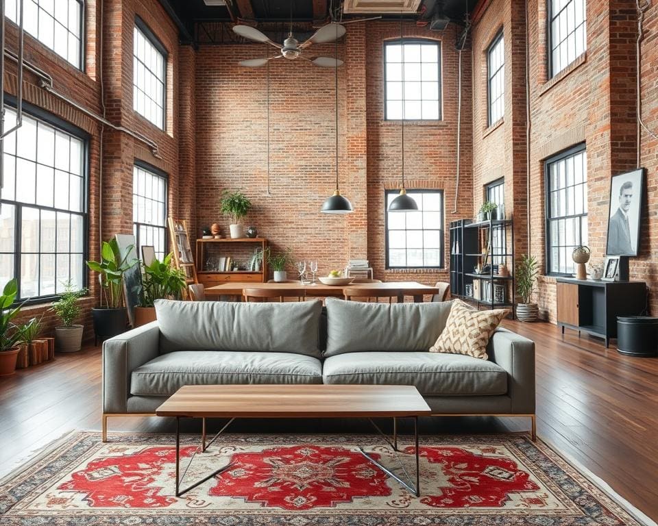 Industrial Style Loft einrichten