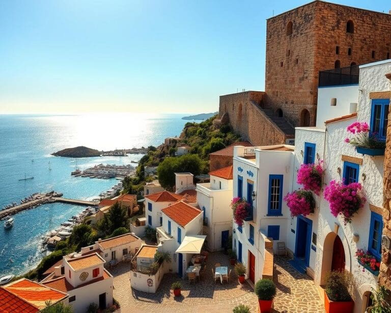 Kassiopi – Griechisches Dorf mit Fort und Meerblick 🇬🇷