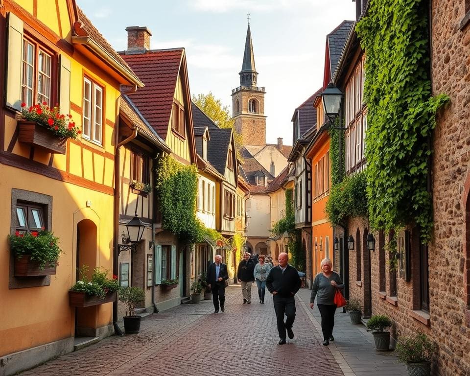 Leben in Nördlingen Stadtmauer