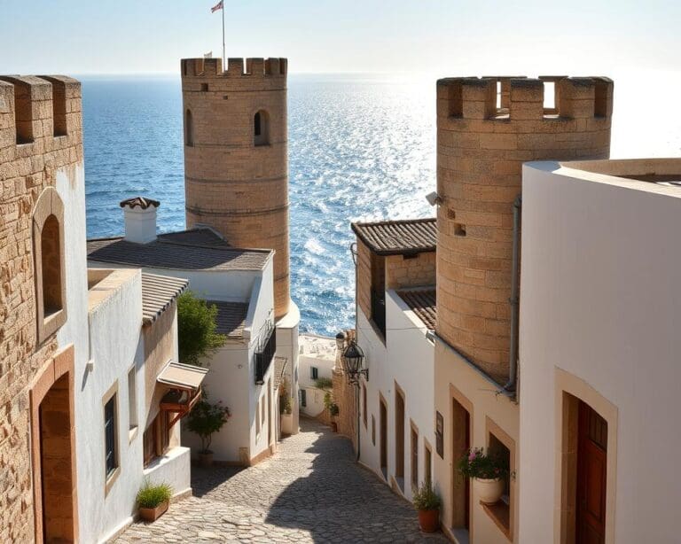 Maroulas – Kreta, venezianische Mauern und Meer 🇬🇷