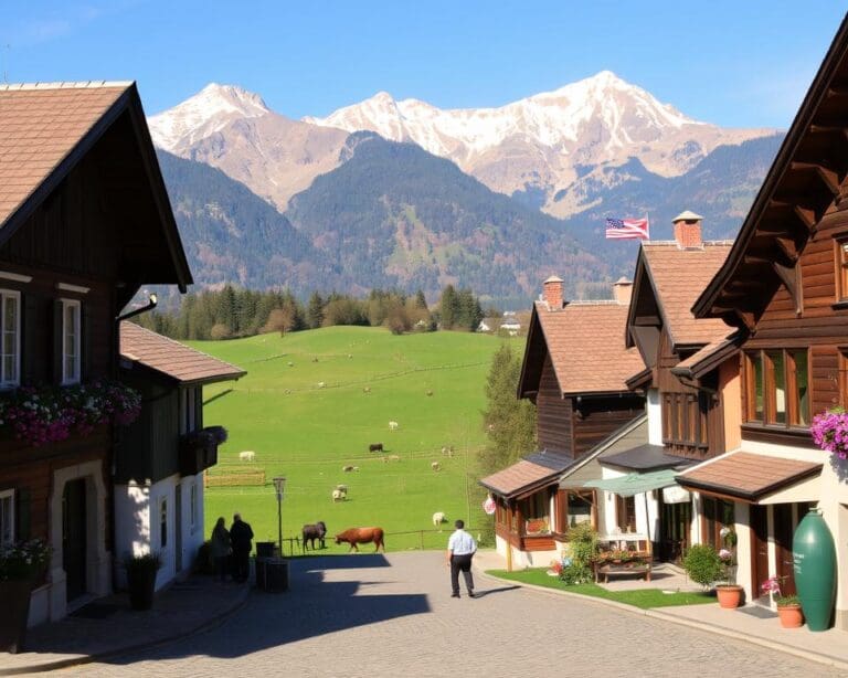 Was bietet das Dorf Bischofswiesen im Nationalpark Berchtesgaden?