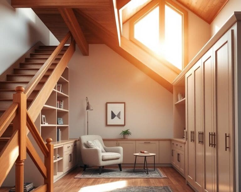Was sind clevere Ideen für Raum unter der Treppe?