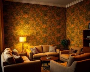 Was sind klassische Tapeten für Retro-Wohnräume?