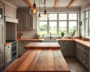 Wie gestaltest du eine Küche im Landhausstil?