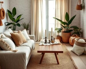 Wie wirkt Leinen im Boho-Interieur?