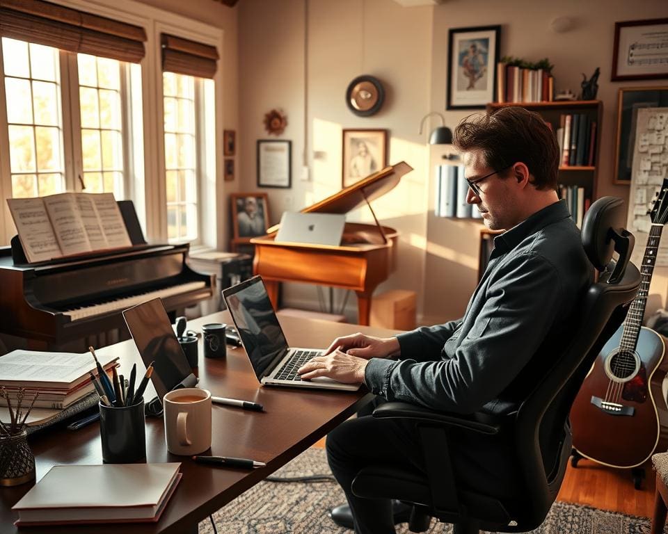 Arbeitsalltag Musical Autor