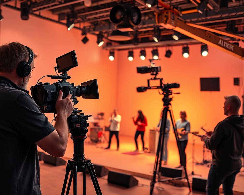Kamerateam Musikvideo