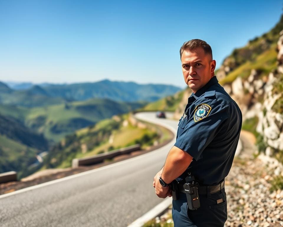 Polizeikontrolle Geschwindigkeit