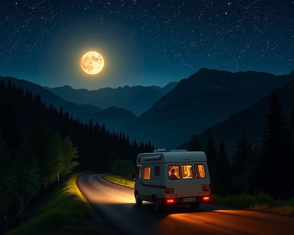 Sicherheitstipps für Nachtfahrten im Wohnmobil