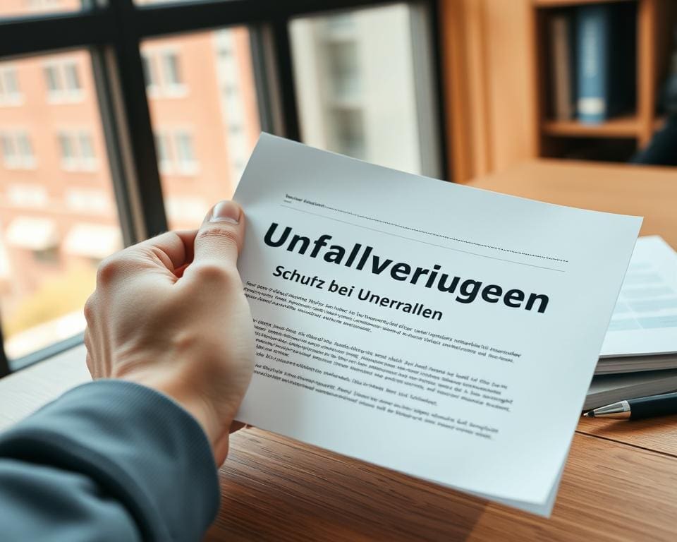 Unfallversicherung Schutz bei Unfällen