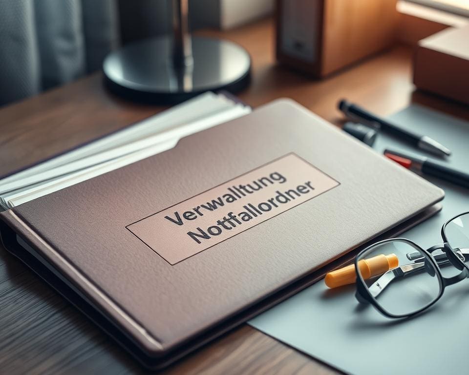 Verwaltung Notfallordner