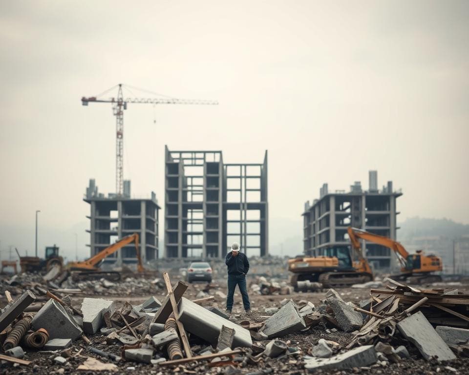 Was tun, wenn der Bauunternehmer in Konkurs geht?