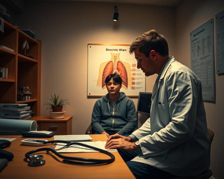 Wie behandelt der Arzt eine Bronchitis