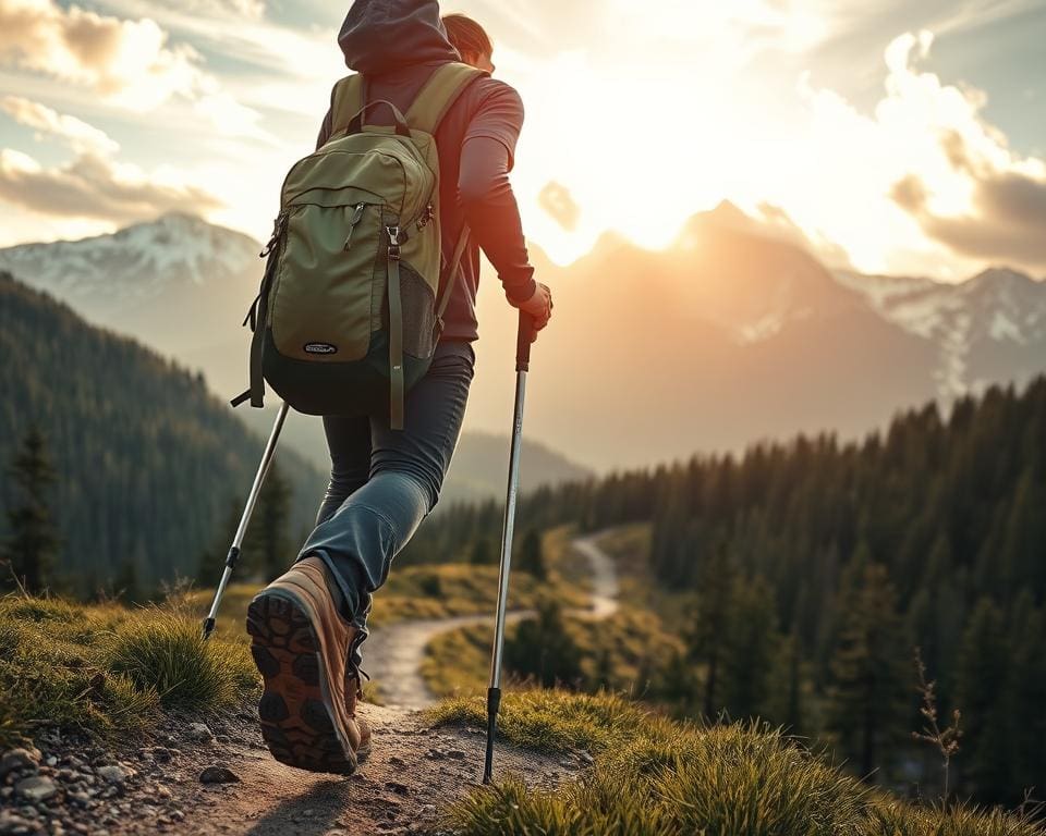 Wie reist man mit leichtem Rucksack zu Fuß?