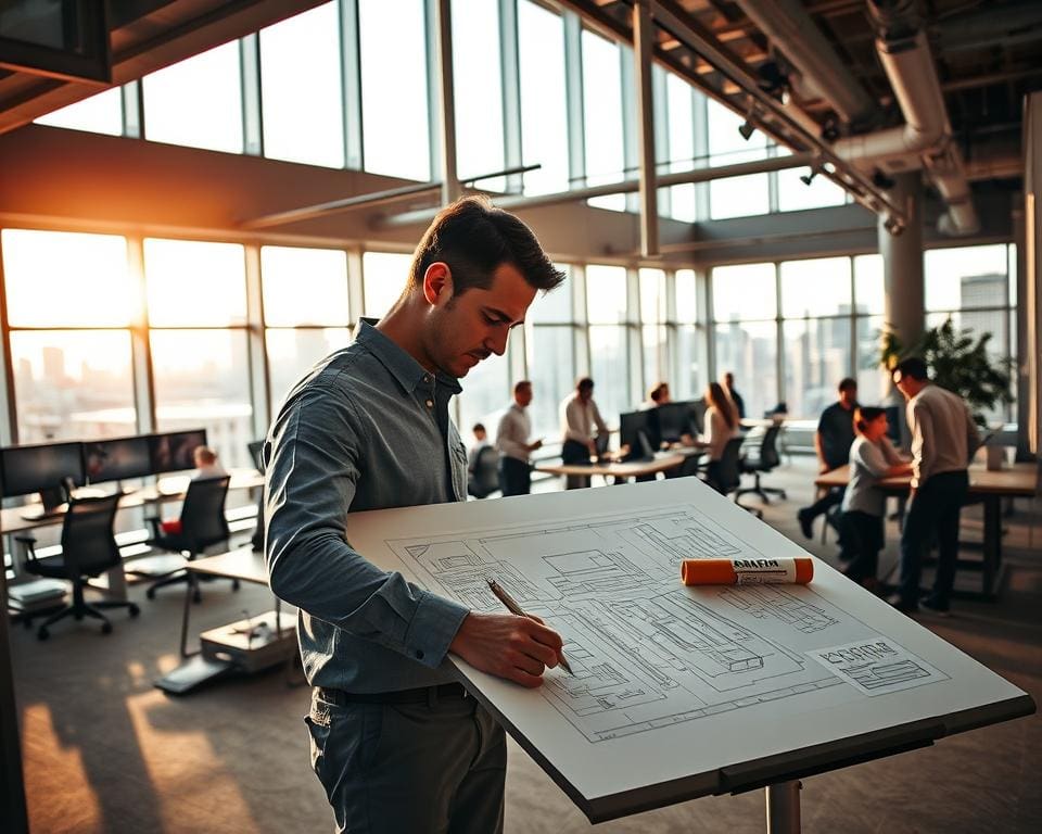 Architekt Beruf Arbeitsalltag Architekt
