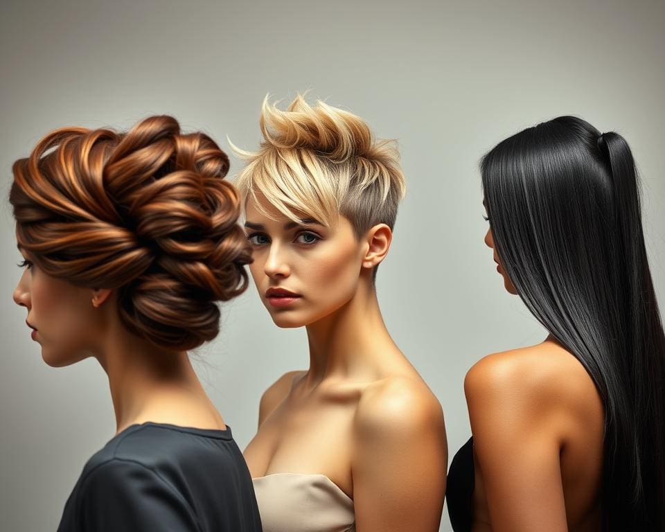 Stylings für verschiedene Haartypen