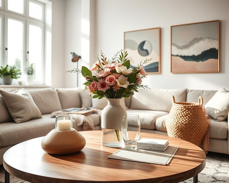 Trendy Wohnaccessoires für frische Akzente