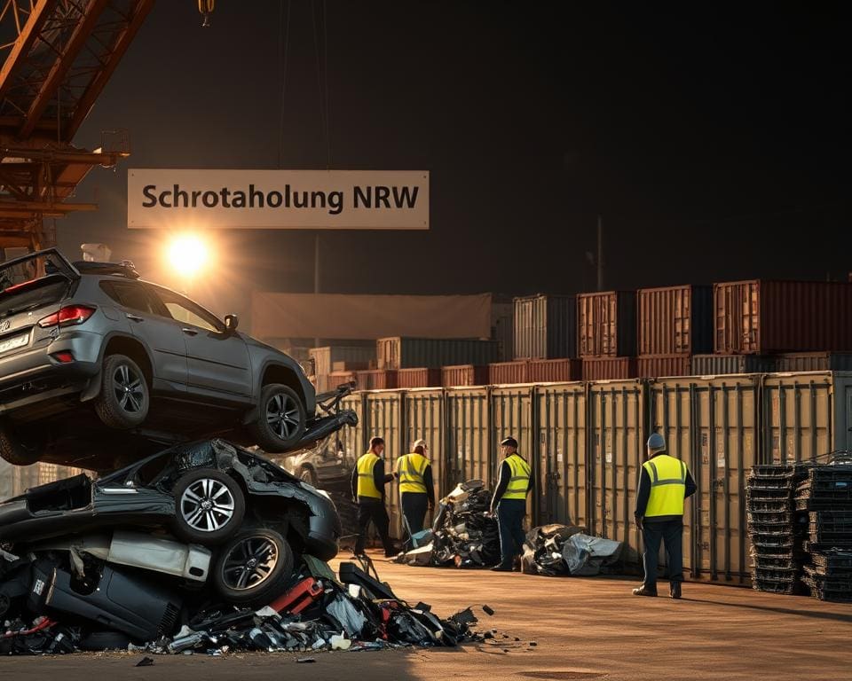 Wie finde ich kurzfristig eine Schrottabholung in NRW?