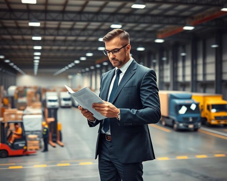 Welche Aufgaben hat ein Spediteur im Transportwesen?