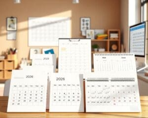 Welche Druckvorlagen bietet der Kalender 2026?